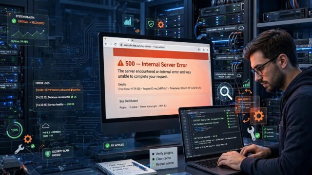 HTTP Error 500 WordPress