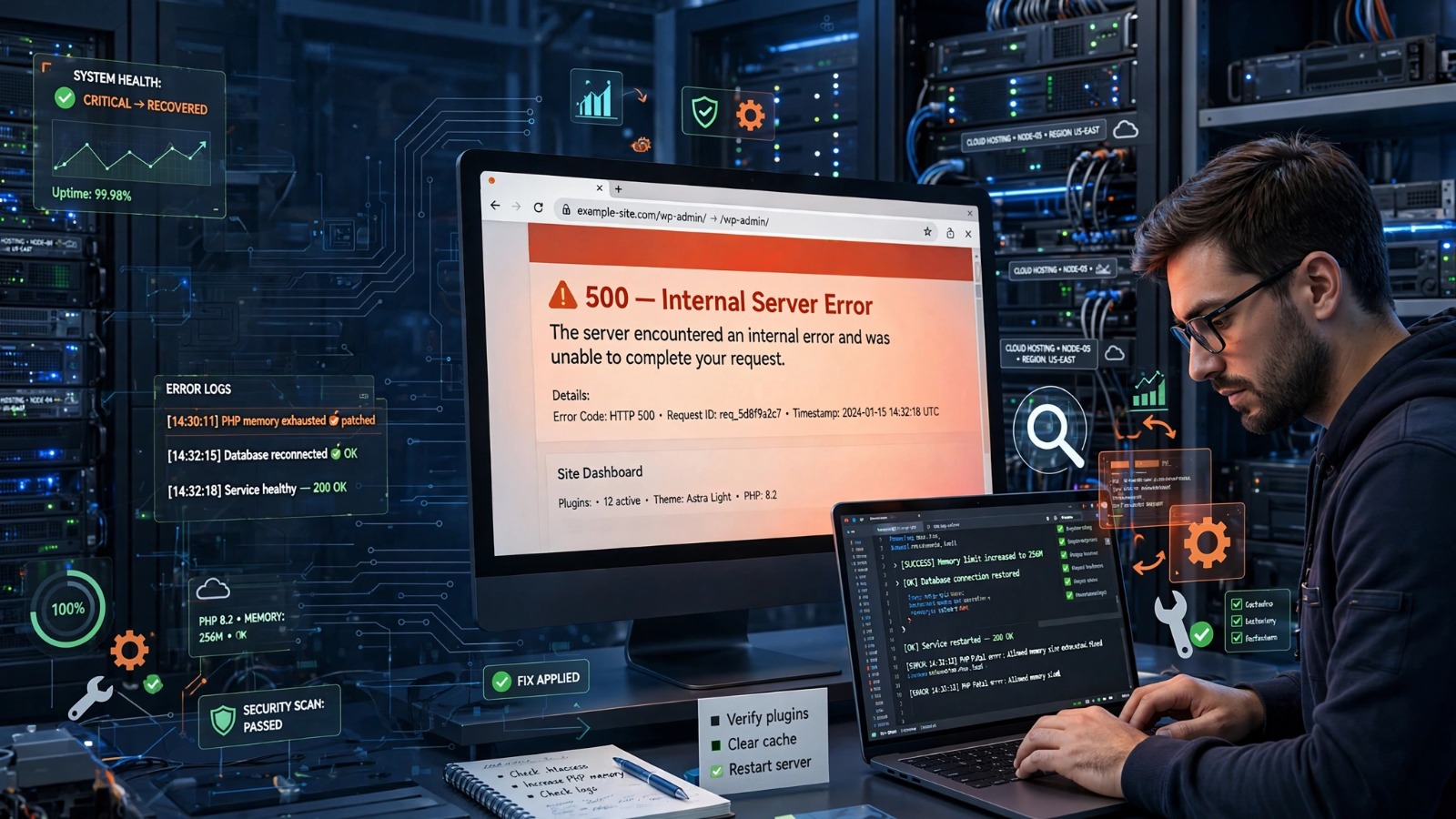 HTTP Error 500 WordPress
