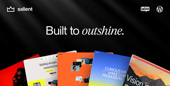 Salient WordPress Theme website demos